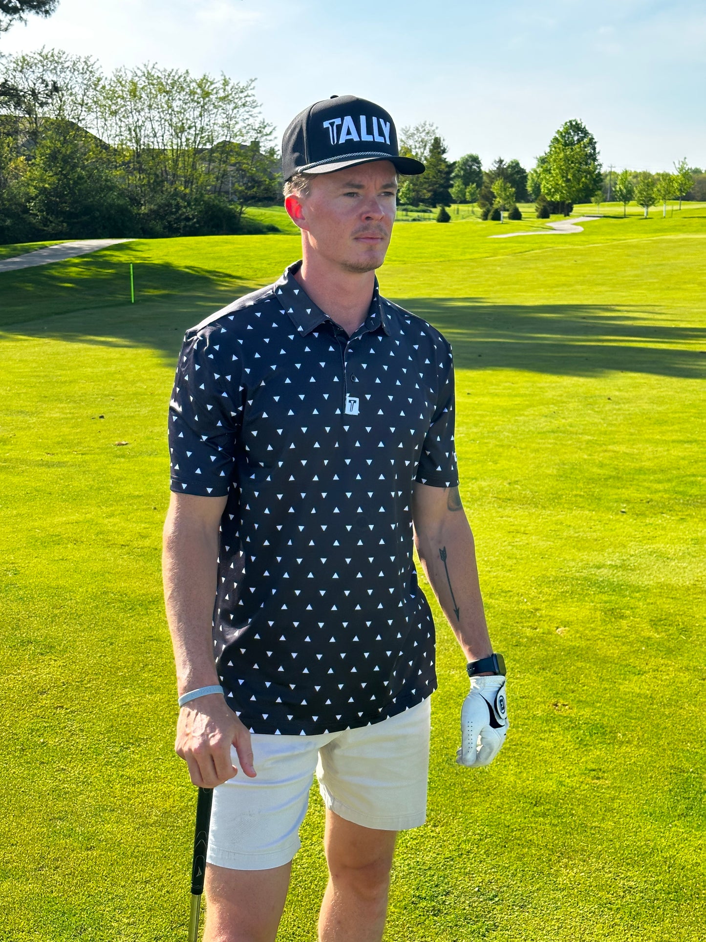 Triangle Tour Performance Polo