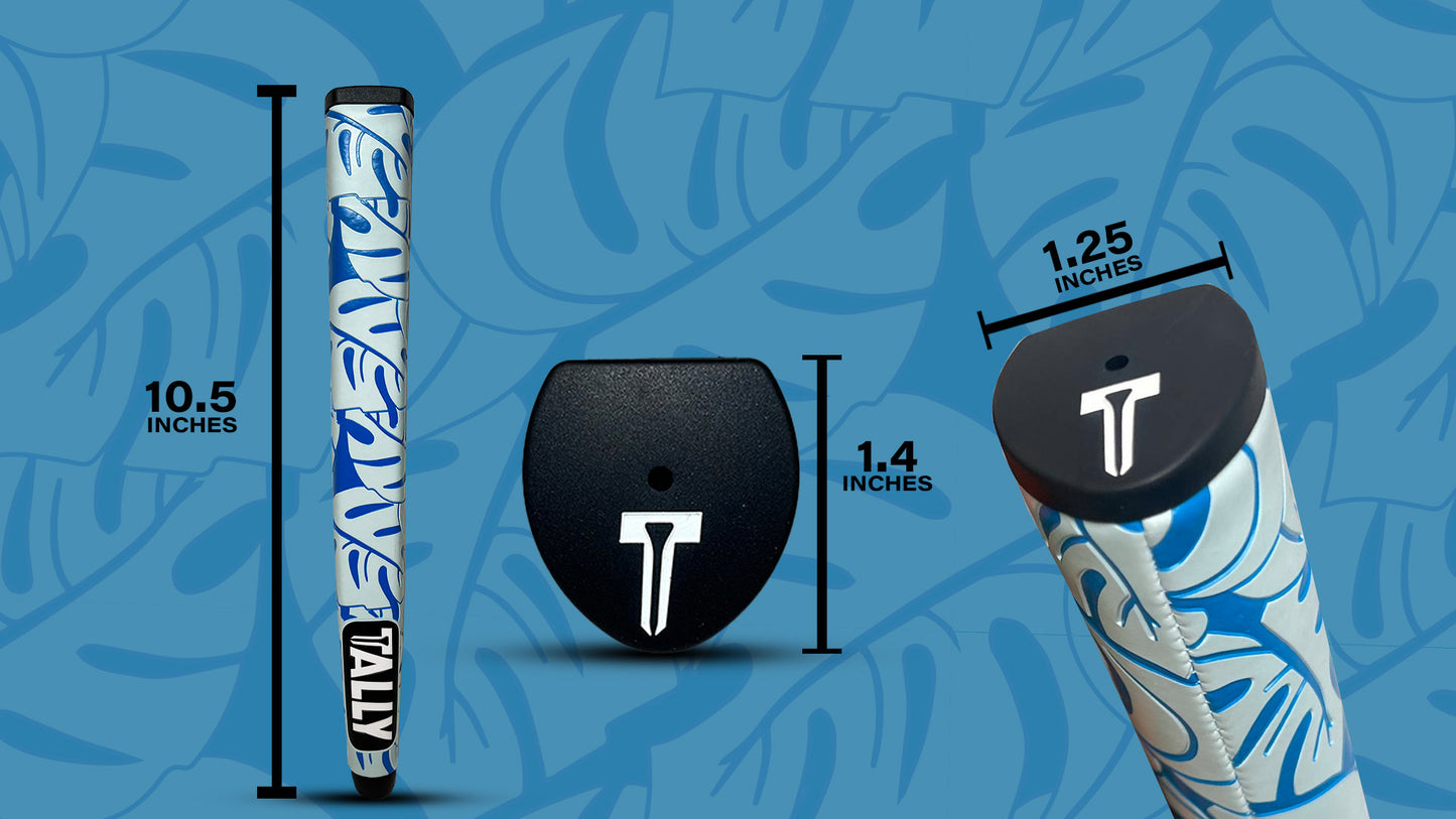Tropical Leaf Putter Grip